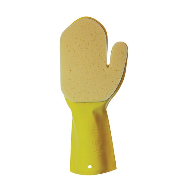 Popular Life Kleen Mitt Reticulated Sponge, Right Hand, OSFM - PL-MS-KMRS-1-RHGL
