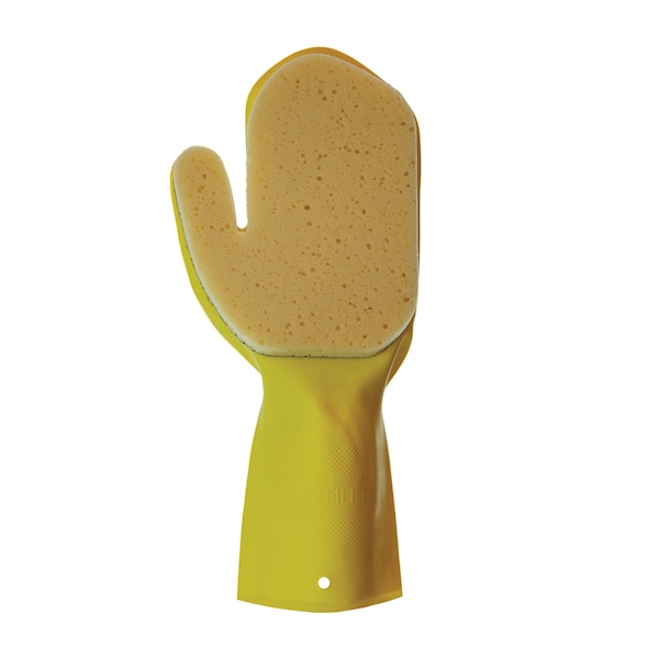 Popular Life Kleen Mitt Reticulated Sponge, Left Hand, OSFM - PL-MS-KMRS-1-LHGL