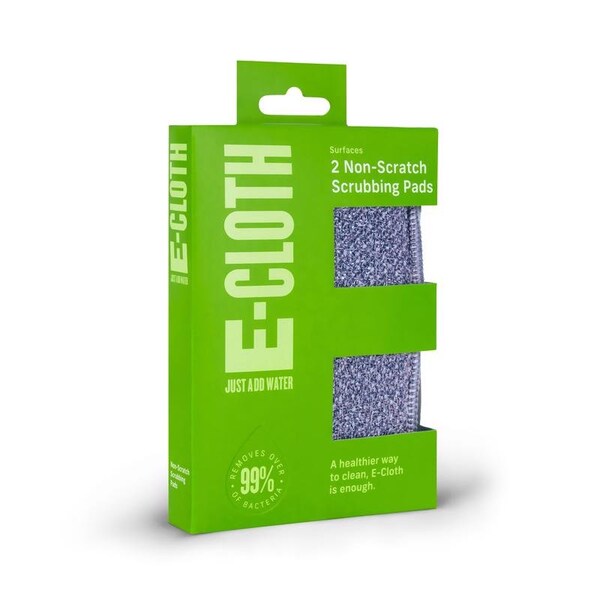 E-Cloth E-Cloth Medium Duty Scrubbing Pads For All Purpose 4-3/4 in. L 2 pk - 10643