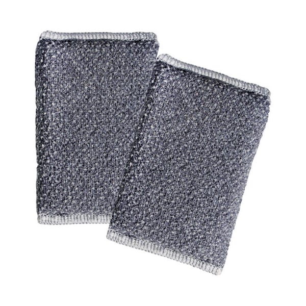 E-Cloth E-Cloth Medium Duty Scrubbing Pads For All Purpose 4-3/4 in. L 2 pk - 10643