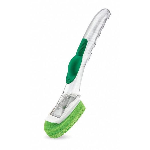 Libman Commercial Dish Wand, Holds Soap, Gentle Touch, PK6 - 1130