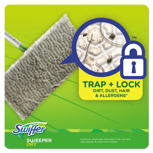 Swiffer Dry Refill Cloths, White, 10.63 in. x 8 in., 32 Cloths, 4PK - 21457