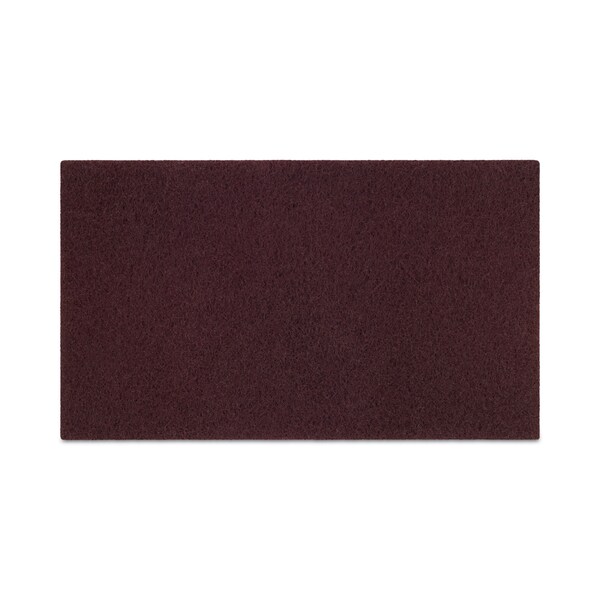 Boardwalk Deep Scrub Pads, 20 x 14, Maroon, 10PK - 7100151258