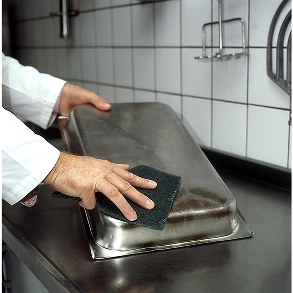 3M 3M Scotch-Brite Medium Duty Scouring Pad For Commercial Kitchen Cleaning 9 in. L 1 pk - 96