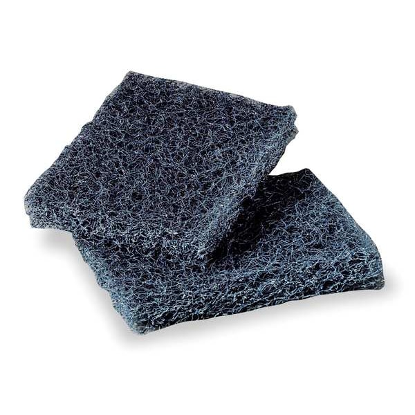 3M Scouring Pad, Blue, 5" L, 3-1/2" W, PK40 - 50048011082924