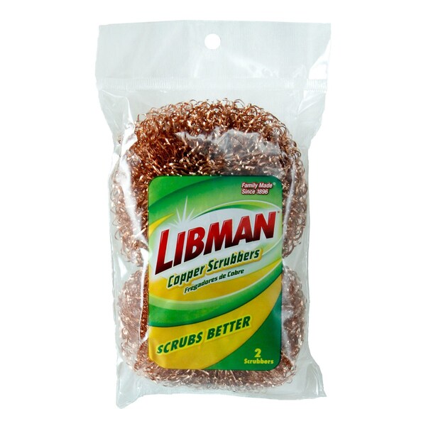Libman Libman Heavy Duty Scrubber For Pots and Pans 3 in. L 2 pk - 73