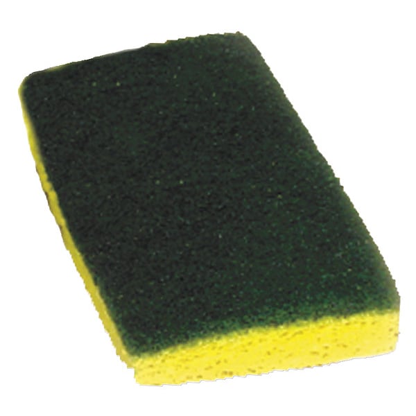 Tough Guy Scrubber Sponge, 6" L, 3-1/2" W, PK20 - 2NTH3