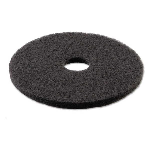 Pinpoint 18 in. Standard Diameter Stripping Floor Pads - Black - 18in. - PI2960744