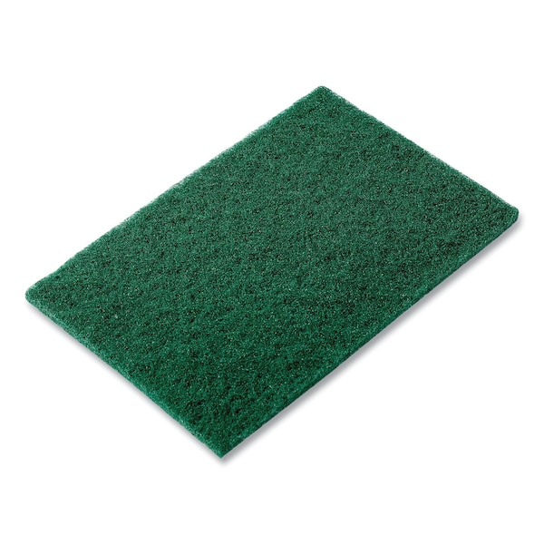 Amercareroyal Medium-Duty Scouring Pad, 6 x 9, Green, PK60 - RPP S960
