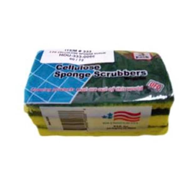 Ufo DDI 2328115 Brand Cellulose Sponge Scrubber, 180PK - 333-0060  (PEC)