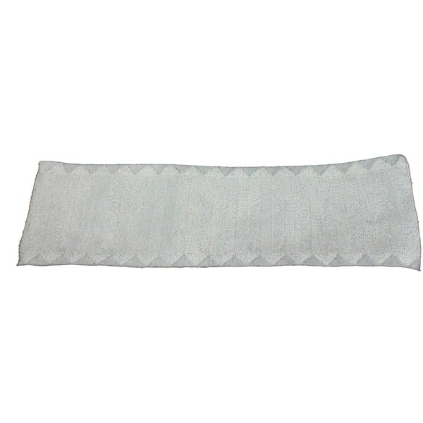 Genuine Joe Microfiber Pad, 4-1/10"Wx19-1/4"Lx18-1/4"H, 150/CT, White, PK 3 - GJO03128