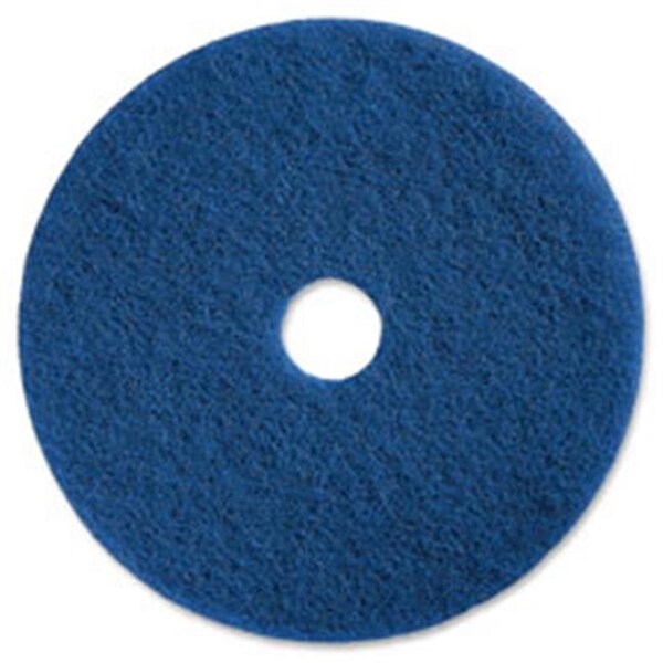 Protectionpro Medium-Duty Scrubbing Floor Pad; Blue - 5 Per Carton - 20 in. - PR127915