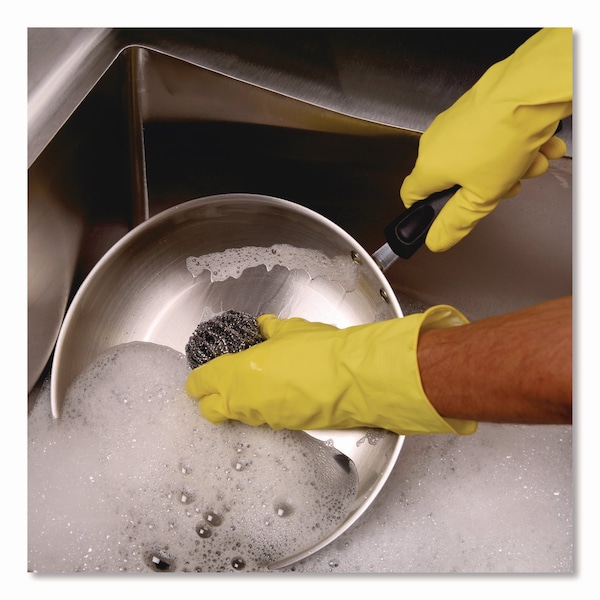 Premiere Pads Stnless Steel Scrubber Sponge, Medium, PK6 - PAD 35