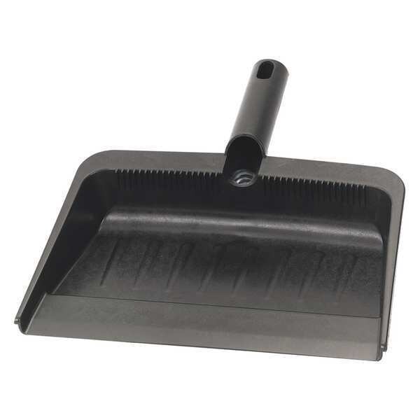 Carlisle Foodservice Flexible Dustpan, Black, 12 in, PK24 - 36143703