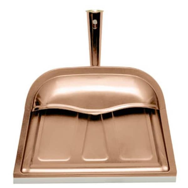 Light House Beauty 11.75" x 12.25" Copper Hooded Dust Pan - LI86119
