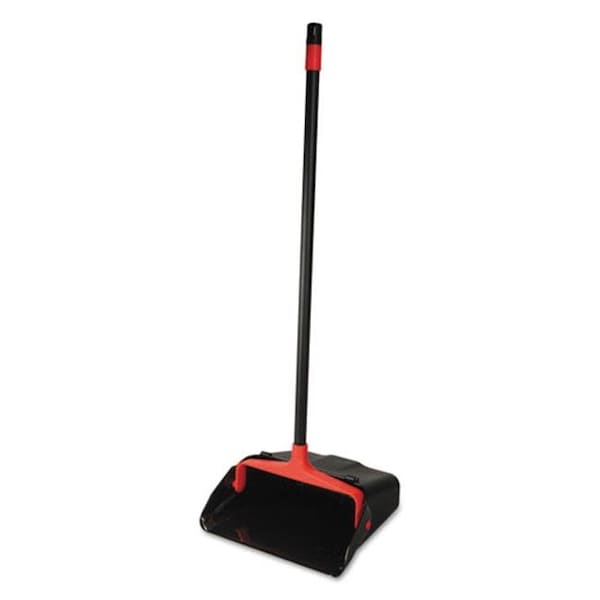 Glade Glade CB962082 Maxi-Plus Lobby Dust Pan With Rear Wheels - Black; 13 in. Wide; 30 in. Handle - CB962082