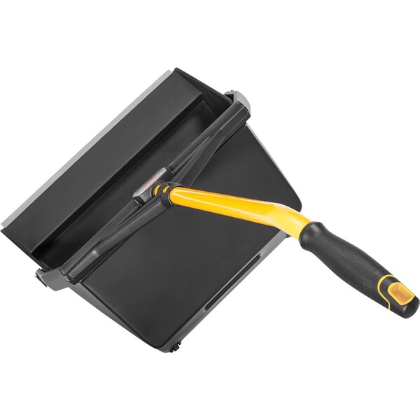 Rubbermaid Commercial Dust Pan, Plastic, 17" W, 30" L Handle - 2018806