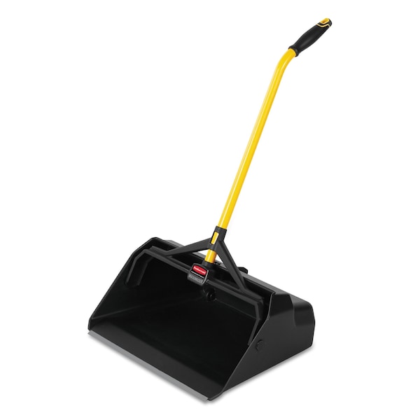 Rubbermaid Commercial Maximizer Heavy-Duty Stand Up Debris Pan, 20.44" Wide, Plastic - 2018781
