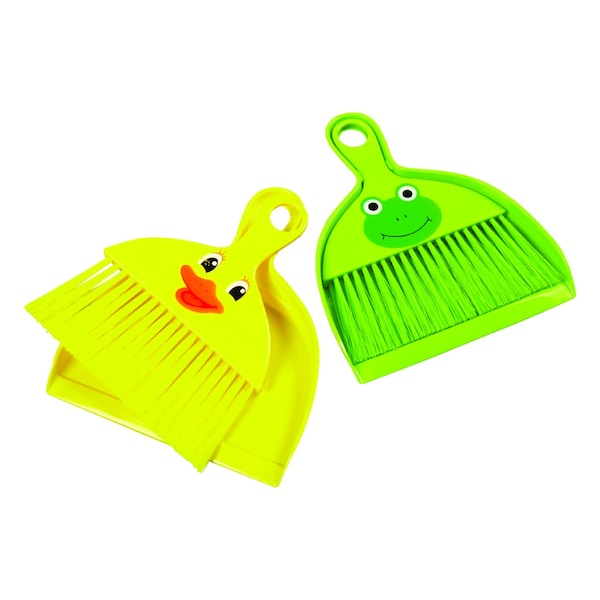 Diamond Visions Diamond Visions 5.5 in. W Broom with Dustpan - 01-1572