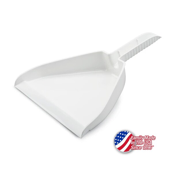 Libman Commercial 10 Small Scoop Dust Pan, White, 12PK - 229