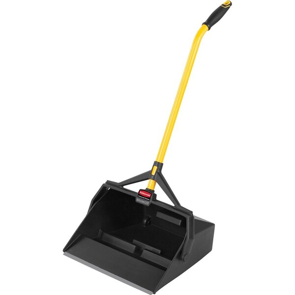 Rubbermaid Commercial Debris Pan, Wet/Dry, 32 oz Cap, 16-7/8"x12"x29", 6PK, Black - RCP2018806CT