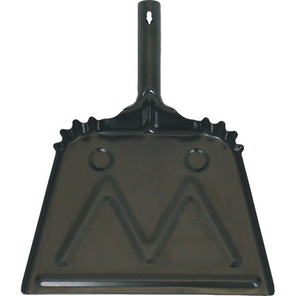 Birdwell Metal Dustpan, 11-1/2 in W, Metal - 151-12