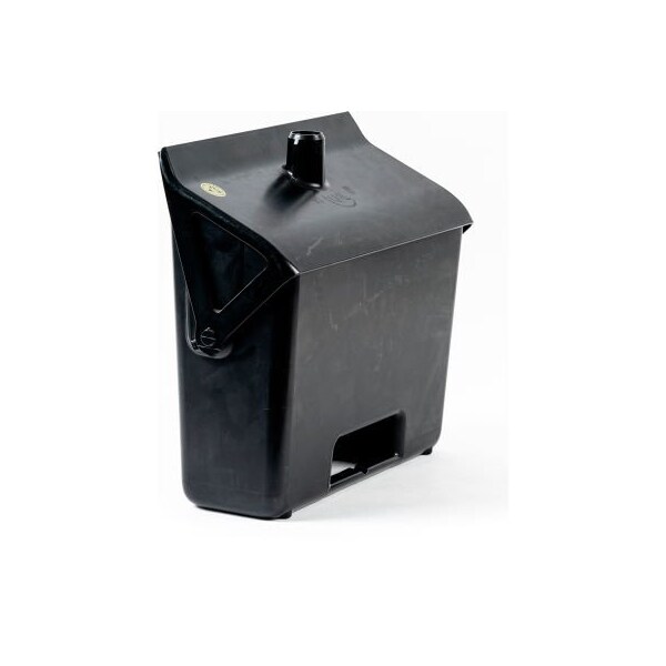 Lpd Trade LPD Trade ESD, Anti-Static Lobby Pan without Handle, 12in, Black - - C80201