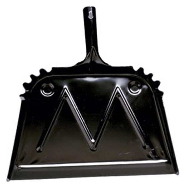 Impact Products Impact Products 4216-90 16 in. Heavy Duty Black Metal Dust Pan - 162622