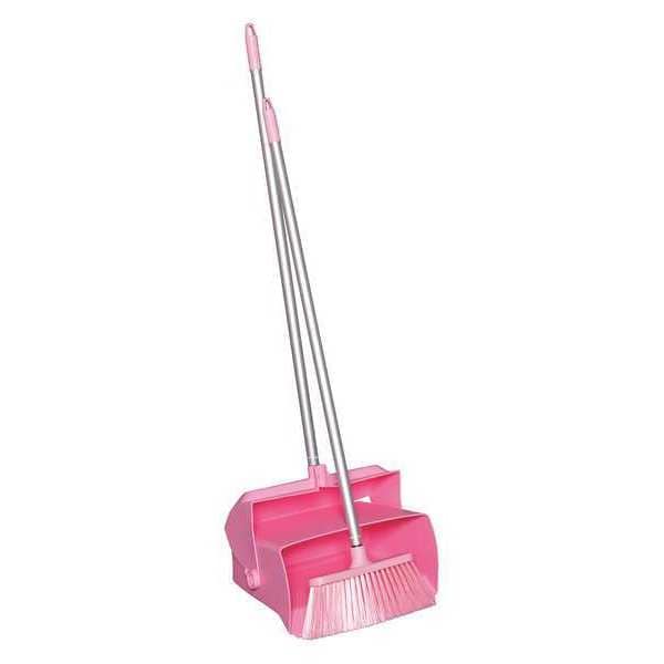 Remco 11 in Sweep Face Angle Broom, Pink, 36" L Handle - 62501