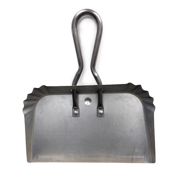 Gourmetgalley 18 x 17 in. Steel Heavy Duty Dust Pan Silver - GO2741774