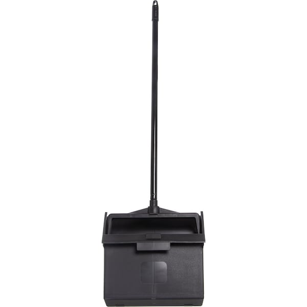 Carlisle Foodservice Upright Dustpan w/Metal Handle, Black - 36141003-1