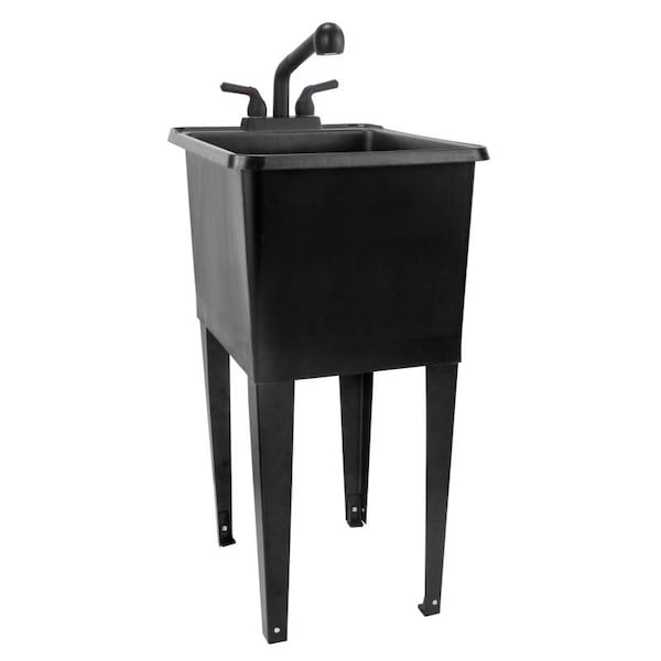 Tehila UTILITY TUB KT NARRW BLACK - 115086