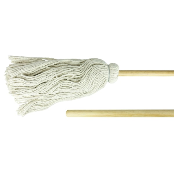 Weiler 24 One-Piece Deck Mop, 16 oz., 4-Ply Cotton, Industrial Grade - 75110
