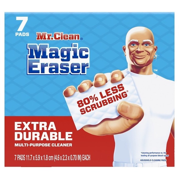 Mr. Clean 69517 Extra Durable Cleaning Pad with Durafoam, White - 037000695172