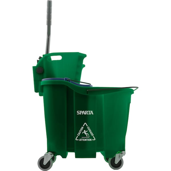 Carlisle Foodservice Mop Bucket Combo, 35qt, Side Press Wring - 9690409