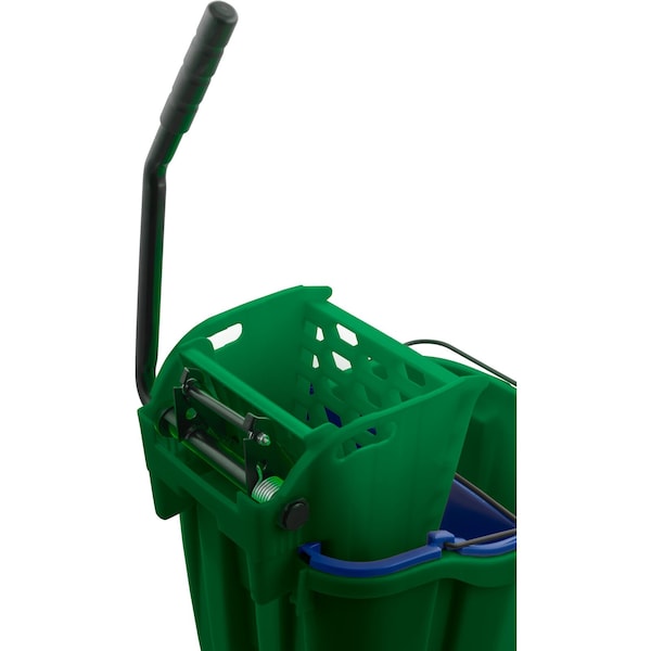 Carlisle Foodservice Mop Bucket Combo, 35qt, Side Press Wring - 9690409