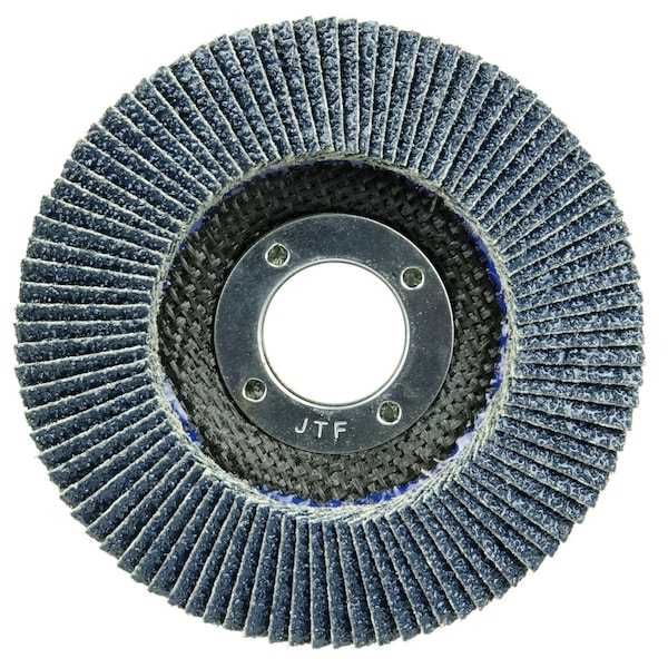 Weiler 4-1/2" Disco de Láminas de Densidad Tiger Paw, Angulado, 40Z, 7/8" - 51061