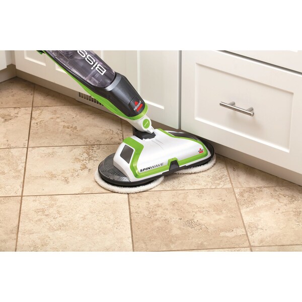 Bissell Bissell SpinWave Bagless Scrubber 0.9 amps Standard Lime/White - 2039