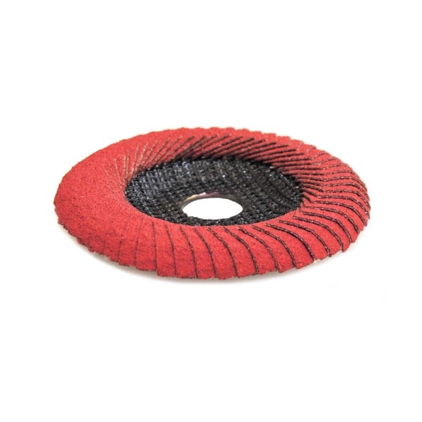 Weiler 5 Tigre Angular (Radial) Disco de Aletas Cerámico 40C 7/8 Orificio de Husillo - 51318