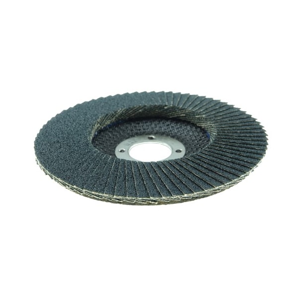 Weiler 5" Tiger Paw Abrasive Flap Disc, Cónico (TY29), 40Z, 7/8" - 51129