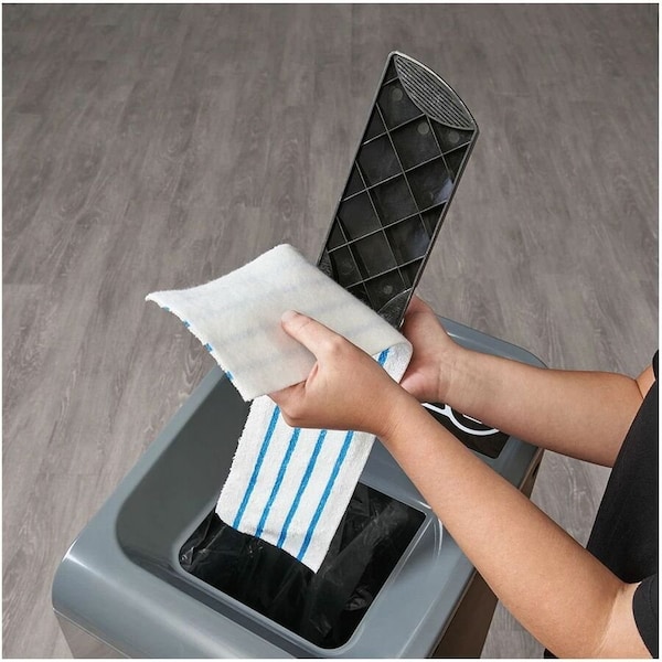 Rubbermaid Commercial Dry Pad, 4 3/4 in W, White, PK150 - 2134282