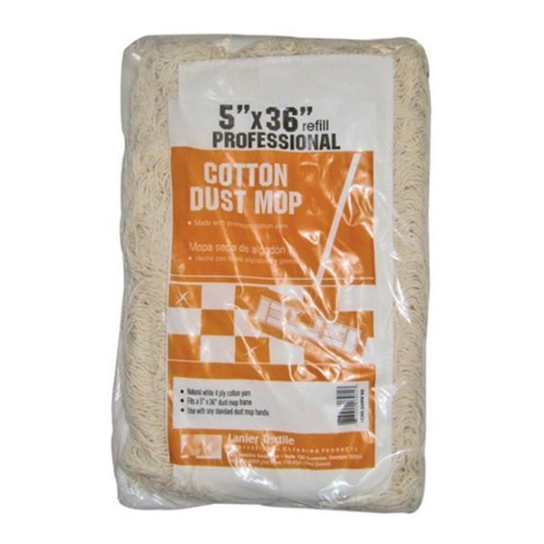 Lanier 126-DUST-R-36 5 x 36 in. Dust Mop Head Refill - 19240
