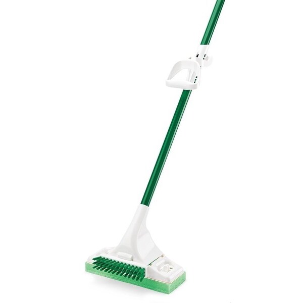Libman Gator Series Mop, 57-1/2 in OAL, Sponge Mop Head, Clip-On, Steel Handle - 3020