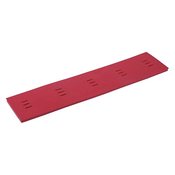 Tennant Side Squeegee Blade, 20 3/8 in L, Red - 1216321