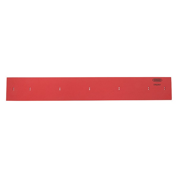 Tennant Side Squeegee Blade, 30 5/8 in L, Red - 1213211