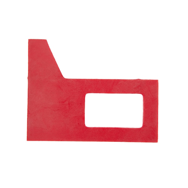 Nobles/Tennant GASKET - SQUEEGEE .125in RED NAT, FITS TENNANT - 83874