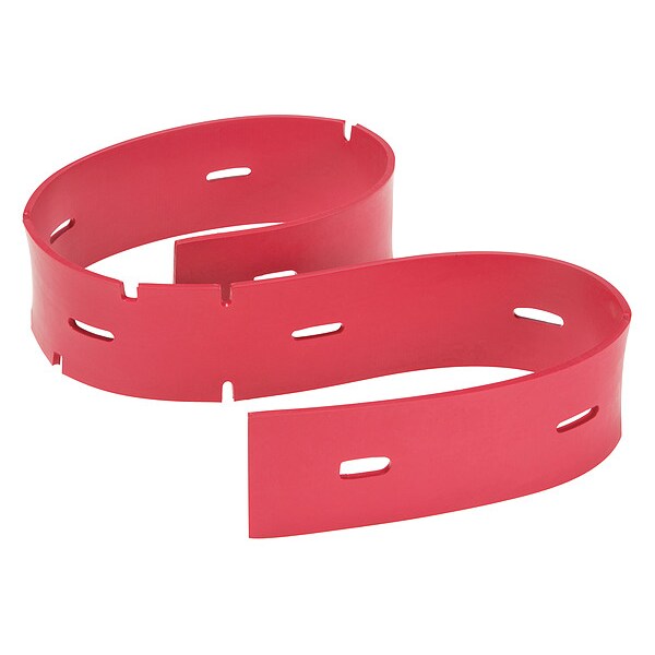 Tennant Front Squeegee Blade, 43 1/4 in L, Red - 1056453