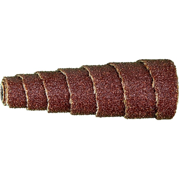Rollo de cartucho Pferd de 3/4" x 2", 3/16" de AH - Cono completo, Óxido de aluminio 80 granos - 41883