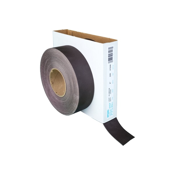 Rollo de Taller de 2" Pferd - Resina/Resina de Uso Ligero - Rollo de 50 Yardas - Óxido de Aluminio - 220 Granos - 47208