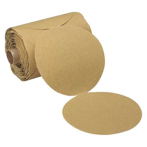 Rollo de discos de papel 3M, 5 pulgadas de diámetro, P400, paquete de 4 - 7000028231